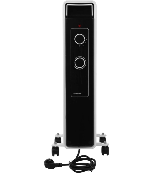 Обогреватель масляный Centek CT-6222-7 (7 секций) белый, 600/900/1500 Вт, 15 м2, 3 режима, термостат