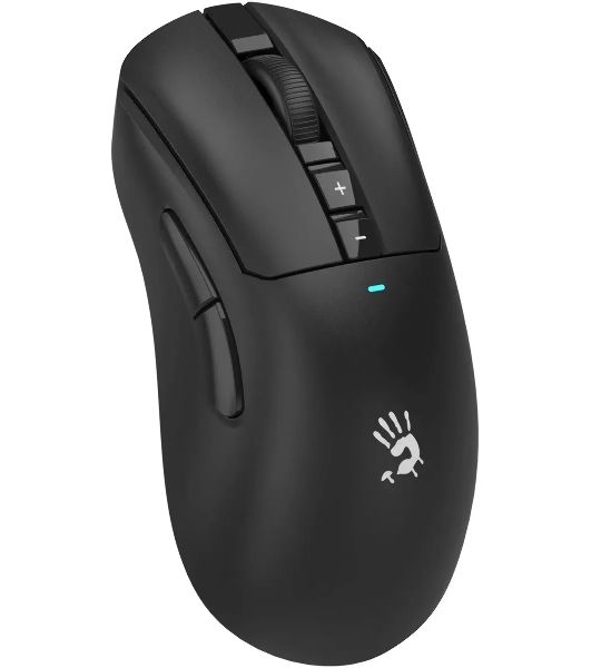 Мышь беспроводная A4Tech Bloody R73 Ultra черный оптическая 20000dpi беспров. USB-C 7but (R73 ULTRA BLACK)