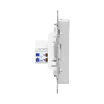 Механизм розетки RJ45 (cat5) EKF UP1-SOA-RJ45-5 алюминий Эпика, фото5