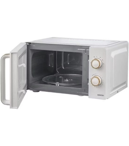 Микроволновая печь Centek CT-1559 белый, 20 л, 700 Вт, переключатели - поворотный механизм