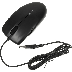 Мышь проводная A4Tech OP-530NUS черный, 1200 dpi, USB, кнопки - 3, фото2