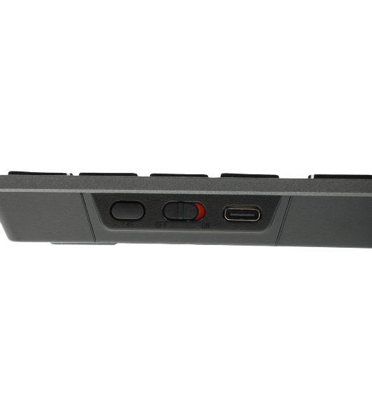 Клавиатура беспроводная A4Tech Fstyler FBX50C, USB, Bluetooth/Радиоканал, серый