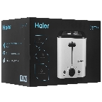 Тостер Haier HT-601 нержавеющая сталь, 900 Вт, 2 слота, фото5