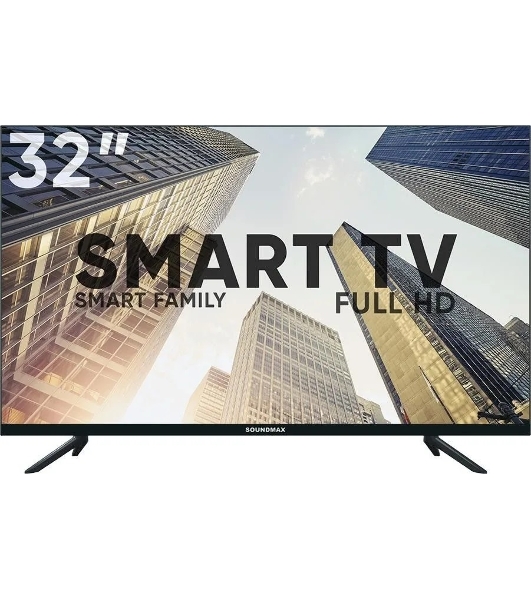 Телевизор Soundmax 32' SM-LED32M16S черный LED FHD 60Hz Android 1GB/8GB