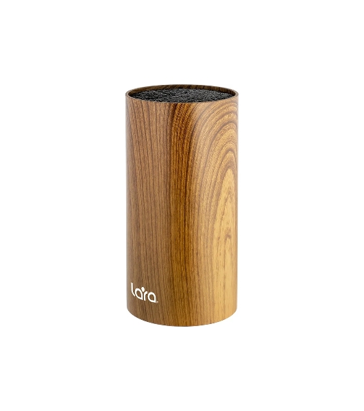 Подставка для ножей универсальная LARA LR05-103 Wood круглая Soft touch 110×225