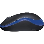 Мышь беспроводная Logitech M185 синий, 1000 dpi, радиоканал, USB, кнопки - 3, фото3