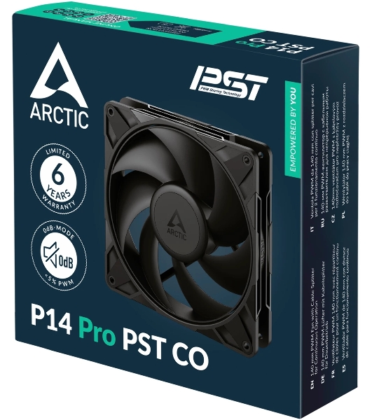 Вентилятор в корпус Arctic Cooling Вентилятор корпусной ARCTIC P14 Pro PST CO (ACFAN00316A) 