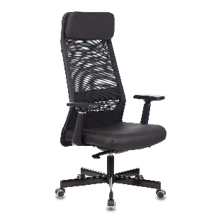 Кресло Бюрократ T-995/BLACK TW-01 черный, экокожа