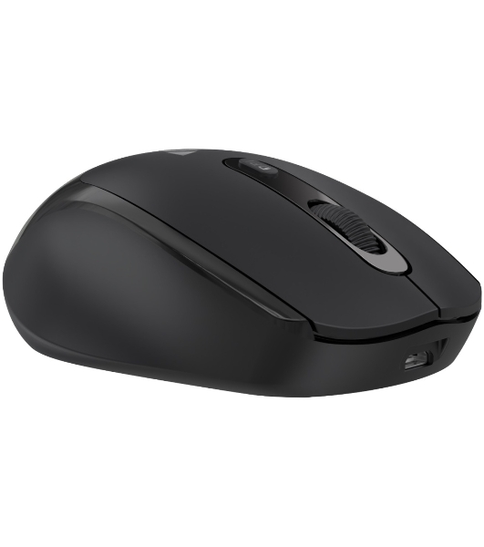 Мышь беспроводная Defender Vision MS-376 черный, 1600 dpi, радиоканал, Bluetooth, USB, кнопки - 4