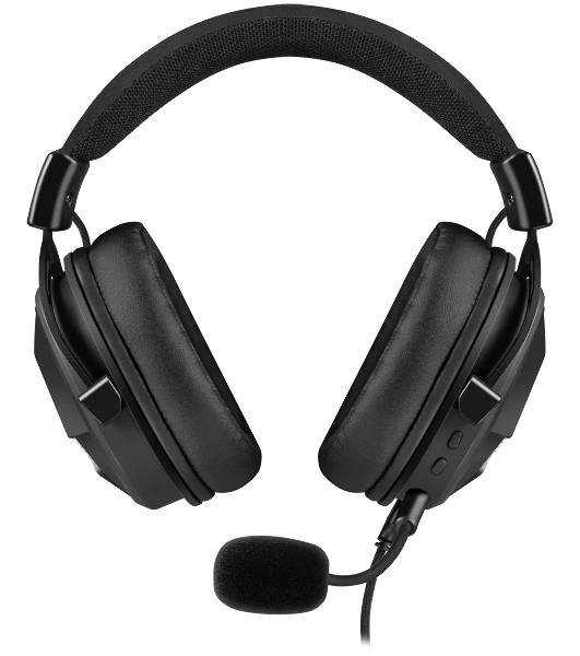 Гарнитура Defender Flux чёрный, проводная, подсветка