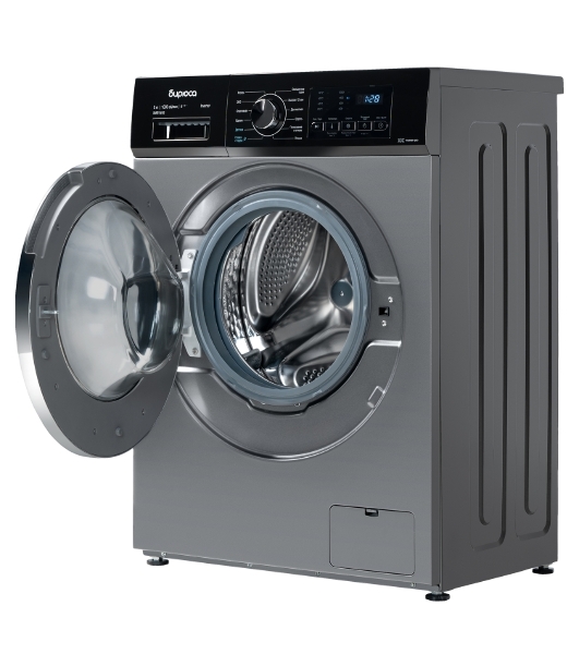 Стиральная машина Бирюса WM-SM610/08 S серебристый, загрузка фронтальная 6 кг, 1000 об/мин, класс: А+++