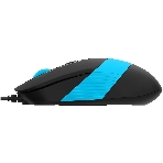 Комплект клавиатура+мышь A4Tech FStyler F1010 проводной, USB, 1600 DPI, чёрный/синий, фото5