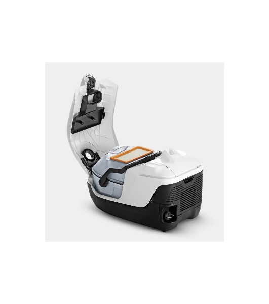 Пылесос Karcher DS 6 Plus белый/черный, 350/650 Вт, уборка влажная/сухая, пылесборник контейнер 2 л