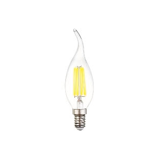 Лампа светодиодная Ambrella light 202215 Filament LED C37L-F 6W E14 4200K (60W)