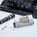 Накопитель SSD ADATA XPG MARS 980 STORM, 1000Gb, M.2(22x80мм), NVMe, PCIe 5.0 x4, 3D NAND, R/W 14000/10000Mb/s, IOPs 1 600 000/1 650 000, TbW 740, DWPD 0.4, with Heat Sink (5 лет), фото2