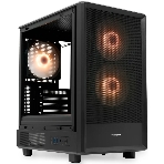 Компьютерный корпус HSPD M310, Mesh Mini-tower, черный, TG, 0.4 SPCC, 3x120мм ARGb mATX, mITX 180/280/160мм 1x2.5', 1x3.5', 4xPCI 2xUSB-A 3.0 452x277x418мм, фото10