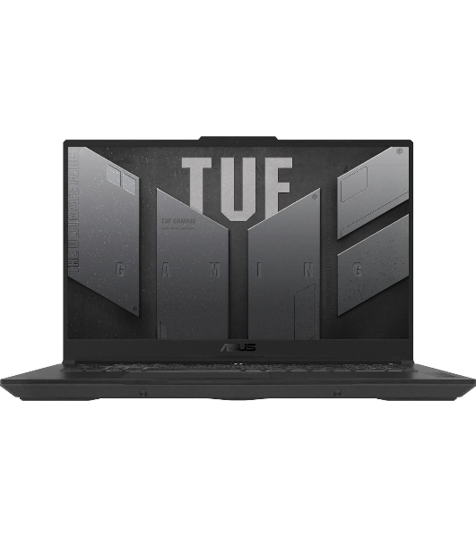 Ноутбук ASUS TUF Gaming FA707NUQ-HX010/17.3'/IPS/AMD Ryzen 7 170/16Gb/512Gb SSD/NVIDIA GeForce RTX 4050 6Gb/Windows 11 Pro/черный/2.6kg