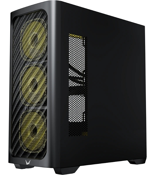 Корпус Formula Air Power G3 Plus Black, Mini-Tower, чёрный, 3 x 120 мм