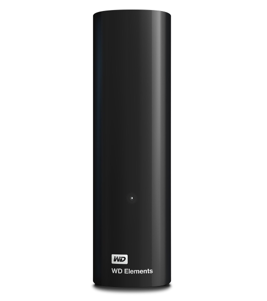 Внешний жесткий диск Western Digital WDBWLG0200HBK-EESN Elements Desktop, 20Tb, 3.5', USB 3.0, Черный