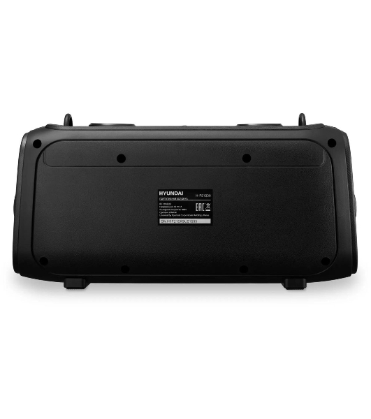 Колонка портативная Hyundai H-PS1030 черный/черный 40 Вт 2.0 BT 10м 3600mAh