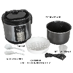 Мультиварка JVC JK-MC500 5 л, 860 Вт, серебристый с черным, фото5
