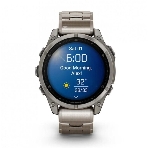 Умные часы Garmin Fenix 8 1.4' AMOLED, Wi-Fi, Bluetooth, NFC, 100м, титановый серый / титановый, фото6