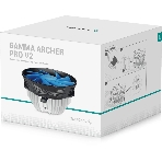 Кулер для процессора DEEPCOOL GAMMA ARCHER PRO V2 черный/синий, 120 мм, алюминий/медь, 1600 об/мин, 21 дБ, 4 pin, 110 Вт, 65.5 мм, фото2
