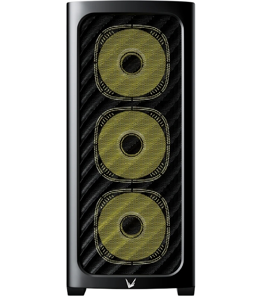 Корпус Formula Air Power G3 Plus Black, Mini-Tower, чёрный, 3 x 120 мм