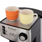 Кофеварка рожковая Endever Costa-1060 черный/стальной, исп. кофе - молотый, 1.6 л, 1000 Вт, 20 бар, фото4