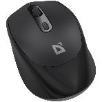 Мышь беспроводная Defender Vision MS-376 черный, 1600 dpi, радиоканал, Bluetooth, USB, кнопки - 4, фото4
