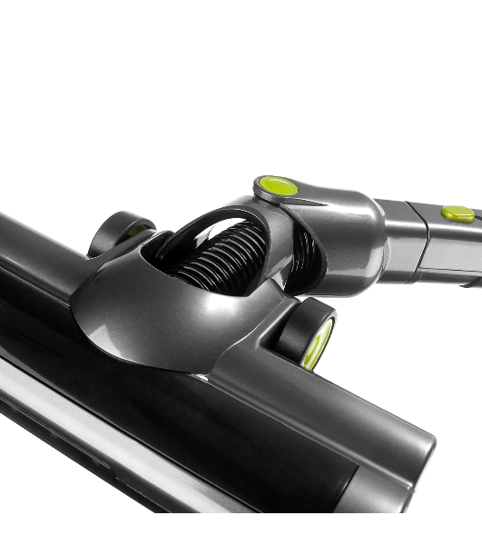 Пылесос вертикальный BRAYER BR4262 черный/желтый, питание от аккумулятора, 180 Вт, уборка сухая, пылесборник 1 л