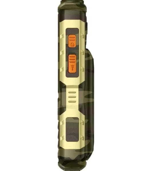 Мобильный телефон BQ 2430 Tank Power камуфляж/золотистый