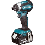 Дрель-шуруповерт Makita DTD153ZJ, 18 В, 0 Ач, 170 Нм, бесщеточный, ударный, фото 1