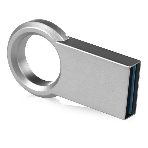 Флешка USB QUMO 64Gb Ring USB 3.0 цвет корпуса металлик(QM64GUD3-Ring), фото2