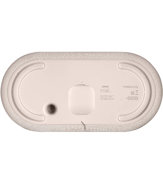 Портативная колонка BBK BTA1212 бежевый 10W 2.0 BT 10м 1800mAh