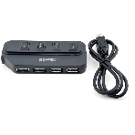 USB-концентратор Behpex BPH-1907, USB 2.0, USB 4 порта, USB, фото2