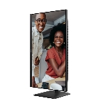 Монитор 27' AOC U27E4CV IPS 3840x2160, 60 Гц, 4 мс, 16:9, 400 кд/м², 2xHDMI 2.0, DP 1.4, DP Out, USB-C (90 Вт), USB Hub (4x USB 3.2), RJ45, 3.5 Jack, динамики (2x2 Вт), HDR Ready, Adaptive-Sync, VESA 100x100, черный, фото4