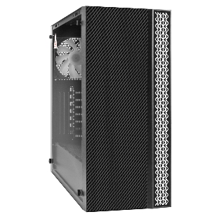 Компьютерный корпус Miditower ExeGate EVO-9211-700NPX (ATX, БП 700NPX с вент. 12см, с окном, 2хUSB+1хUSB3.0, HD аудио, черный, 1 вент. с RGb подсветкой)