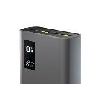 Портативный аккумулятор OLMIO QR-20, 20000mAh, 22.5W, QuickCharge3.0/PowerDelivery, LCD, серый, фото4