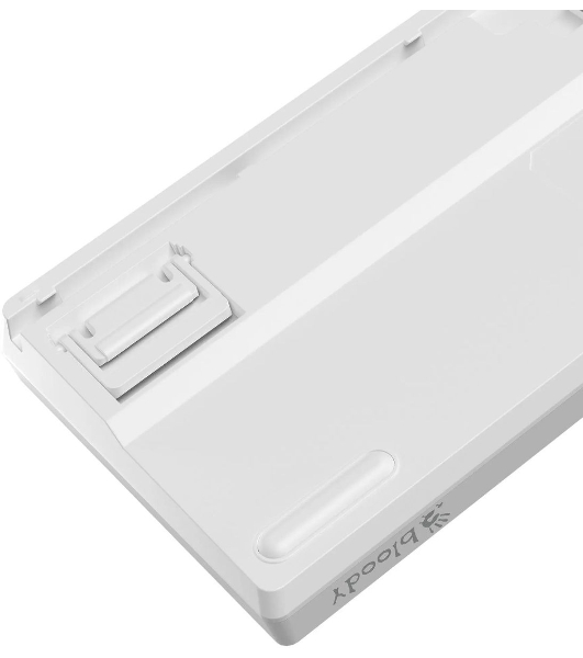 Клавиатура проводная A4Tech Bloody S87 Energy (S87 USB ENERGY WHITE) USB белый/желтый
