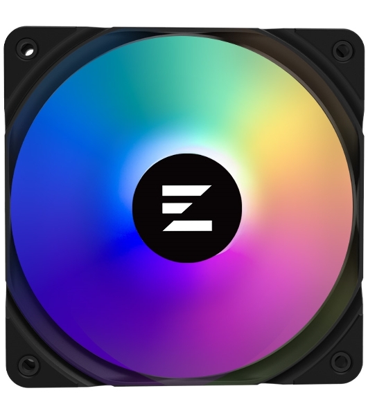 Вентилятор для корпуса Zalman ZM-AF120 ARGb черный, 120 мм, 2000 об/мин, 29.7 дБ, 4 pin