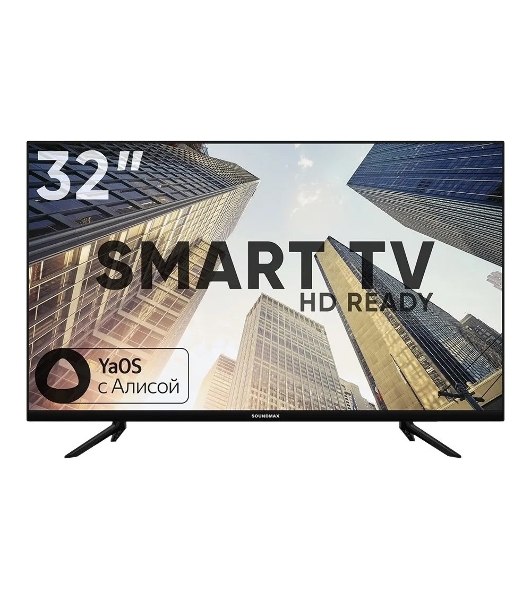 Телевизор Soundmax 32' SM-LED32M15S черный\Y LED HD 50Hz Smart TV Android 1GB/8GB