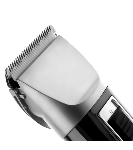 Машинка для стрижки BRAYER BR3402, LED-дисплей, 4 насад, турбо, титан. покр, регу. высоты лезвий