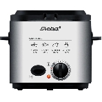 Фритюрница-фондю Steba DF 95 серебристый/чёрный, 840 Вт, 1.2 л, 0.4 кг, антипригарное покрытие, фото 1