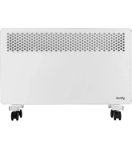 Конвектор электрический Domfy DCW-CH1020 белый, 2000 Вт, 30 м2, термостат