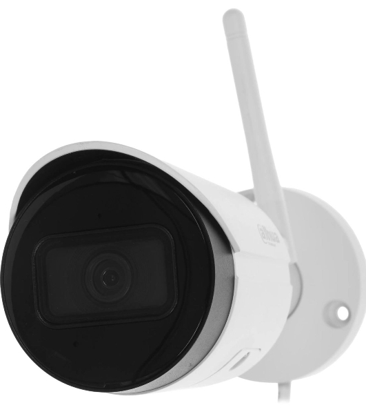 Камера видеонаблюдения IP Dahua DH-IPC-HFW1430DSP-SAW-0360B Wi-Fi 2.8-3.6мм цв. корп.:белый/черный