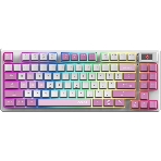 Клавиатура MSI Forge GK600 гибридная, Bluetooth, радиоканал, белый, фото 1