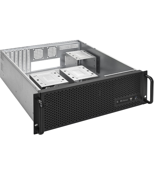 Серверный корпус ExeGate Pro 3U450-09 (RM 19', высота 3U, глубина 450, БП 1100PAS, USB+USB 3.0)