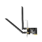 Беспроводной адаптер PCI-E Wi-Fi ,Cudy WE1300, AC1300, низкопроф. планка в комплекте, фото 1