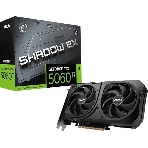 Видеокарта MSI RTX 5060 Ti 8G SHADOW 2X PLUS, NVIDIA RTX 5060 Ti, 8 ГБ GDDR7, 128 бит, PCI-e 5.0, 1xHDMI, 3xDP, 2587 МГц, фото2